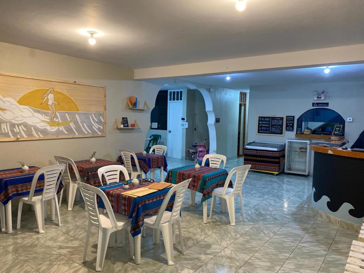 Hospedaje La Ola Azul Puerto Chicama Ngoại thất bức ảnh
